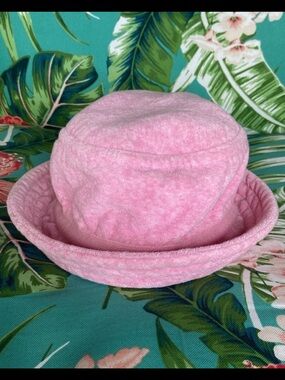 GAP Pink Terry Cloth Bucket Hat for Kids
